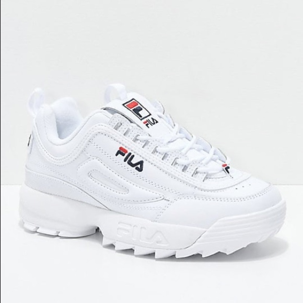 New With Tags - Fila Disrupter II (White)